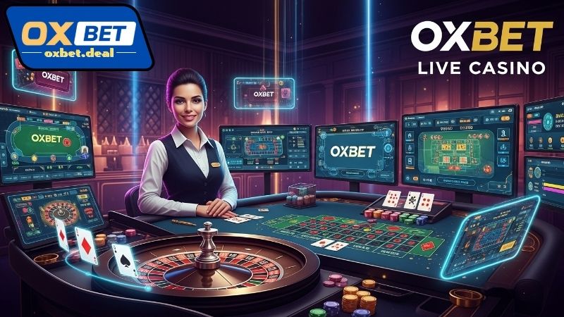 Oxbet Live Casino – Trải nghiệm sòng bài trực tiếp